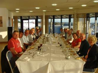 Crabber Rally 2015 -final dinner at the RNLI College in Poole 1